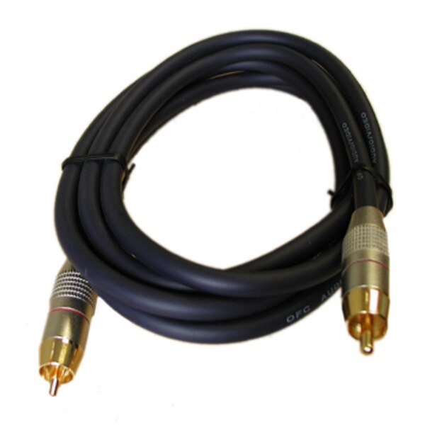 RCA Audio/Video Cable, Red Identifier