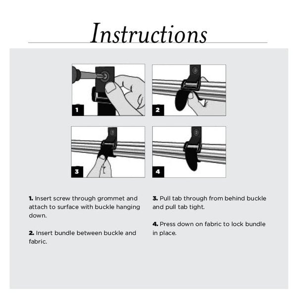Hook and Loop Strap, 3/4x7