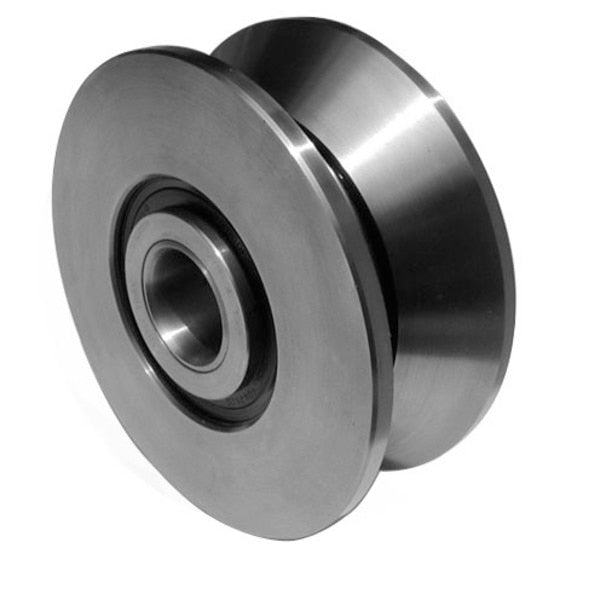 Metric V-Groove Yoke Track Roller, MVYR-125