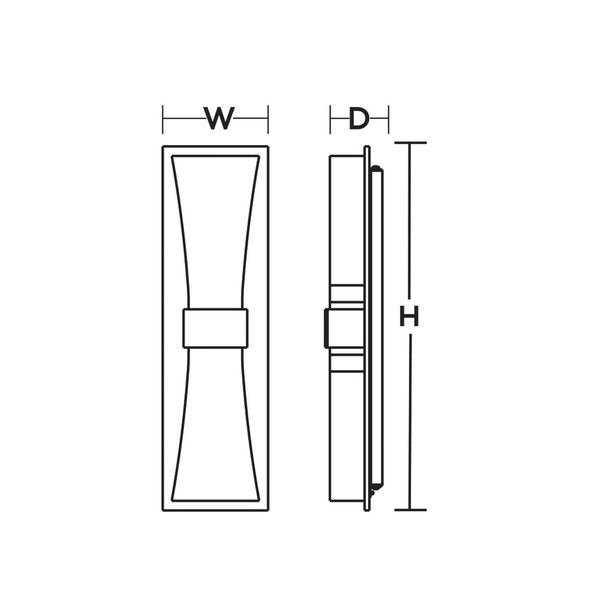 Aberdeen - Wall Sconce, Height: 19