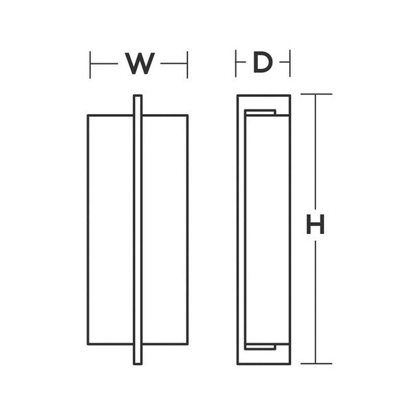 Apex - Wall Sconce, Width: 5