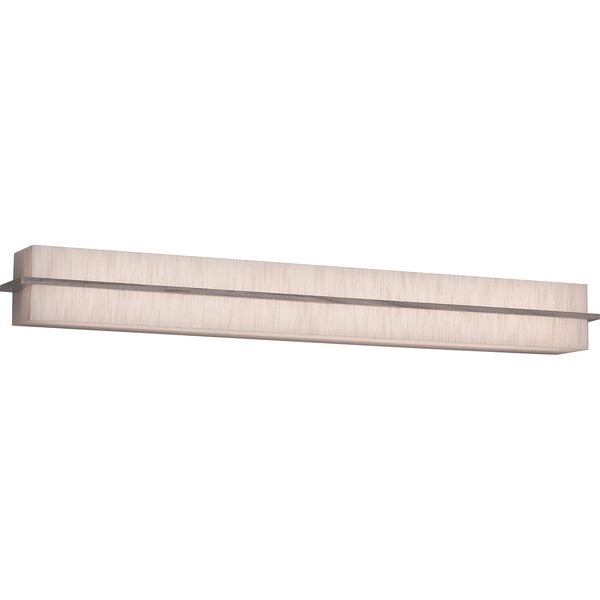 Apex - Vanity Light Fixture - 3 Ft, Finish: Steel, Wood