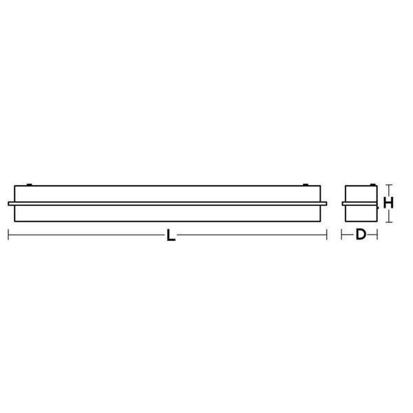 Apex - Vanity Light Fixture - 4 Ft, Finish: Steel, Wood