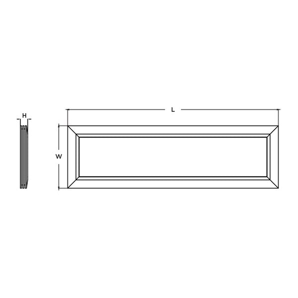 Sloane LED Linear Surface Mount, Watts: 39