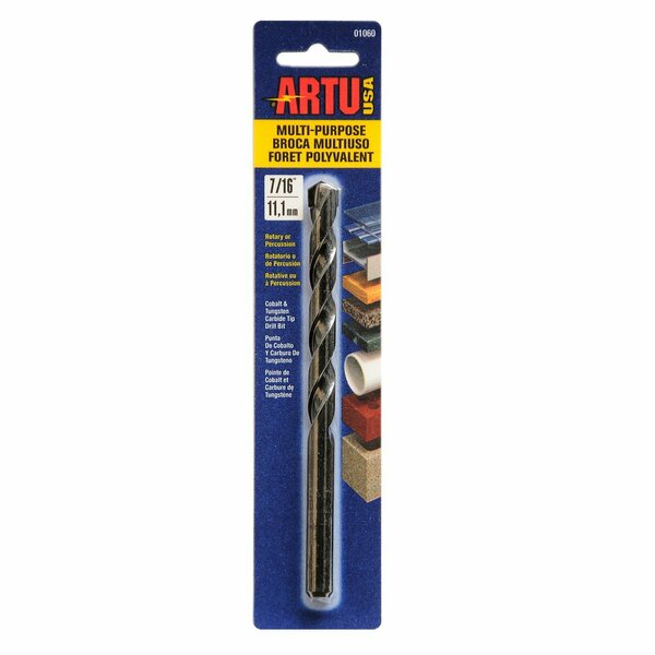 Drill Bit, Multi-Purpose, 7/16
