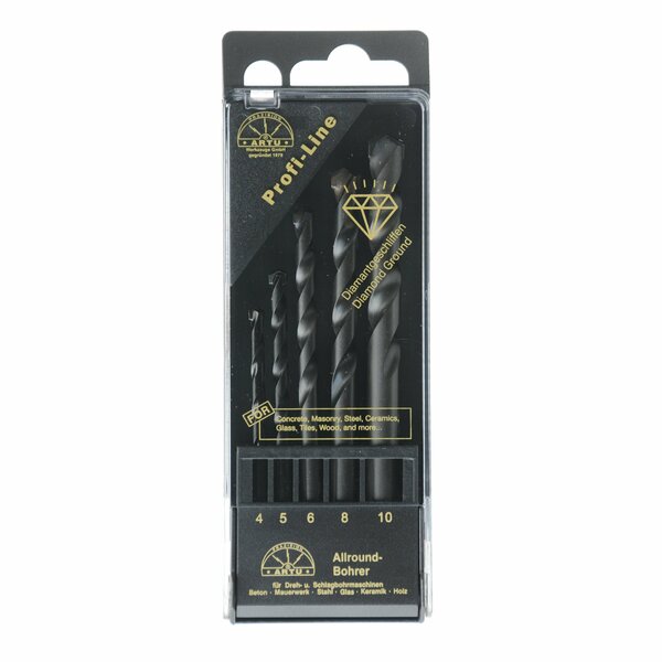 Multipurpose Metric Drill Bit Set, 5 pcs.