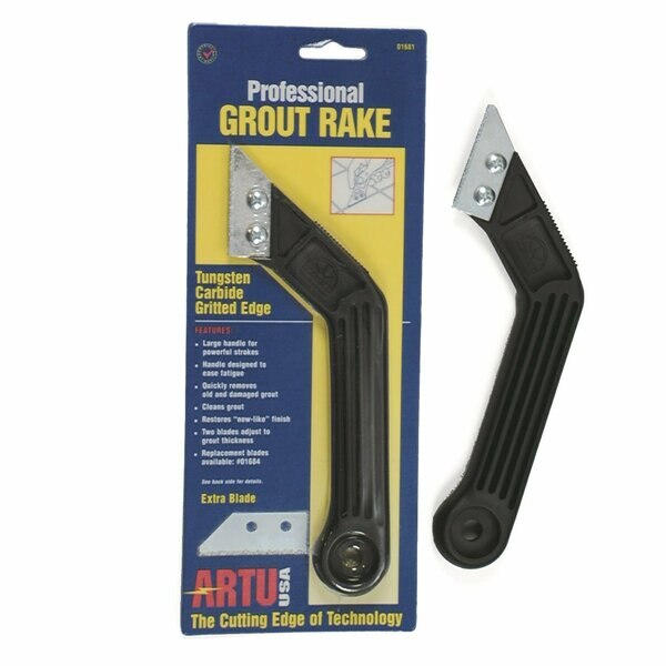 Professional Grout Rake, 2-Blades