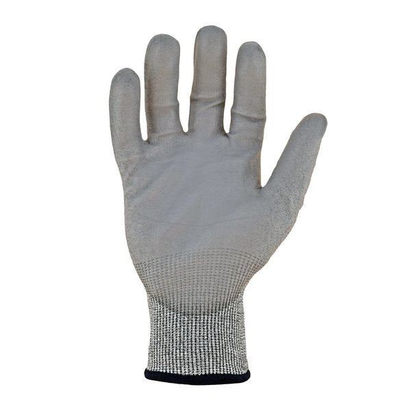 Bluwolf 18 ga. ANSI A4 Cut Resistant Gloves, PU Palm Coating, TPR Knuckle & Finger Guards, L