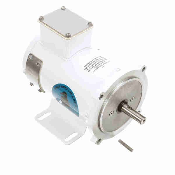 0.33 Hp Ac Gearmotor, 3 Phase, 85 Rpm, 230 V, 42Y Frame, Tefc