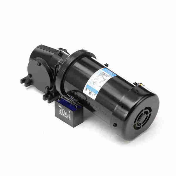 0.16 Hp Ac Gearmotor, 1 Phase, 83 Rpm, 110 V, 38 Frame, Tefc