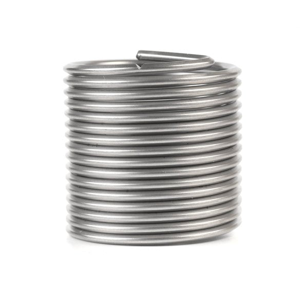 Helical Insert, Free-Running, M12-1.75 Thrd Sz, 18-8 Stainless Steel, 100 PK