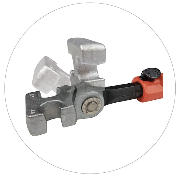 Hickey Bar for bending #3, #4 and #5 rebar - round end