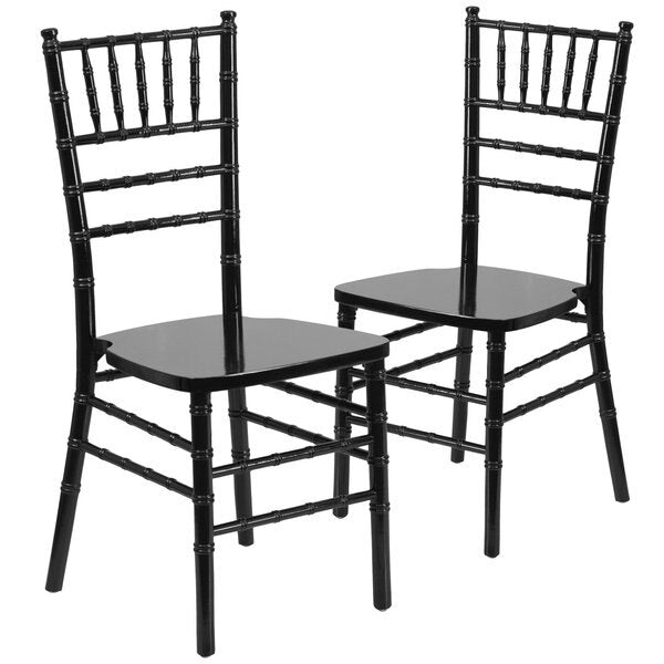 HERCULES Series Black Wood Chiavari Chair