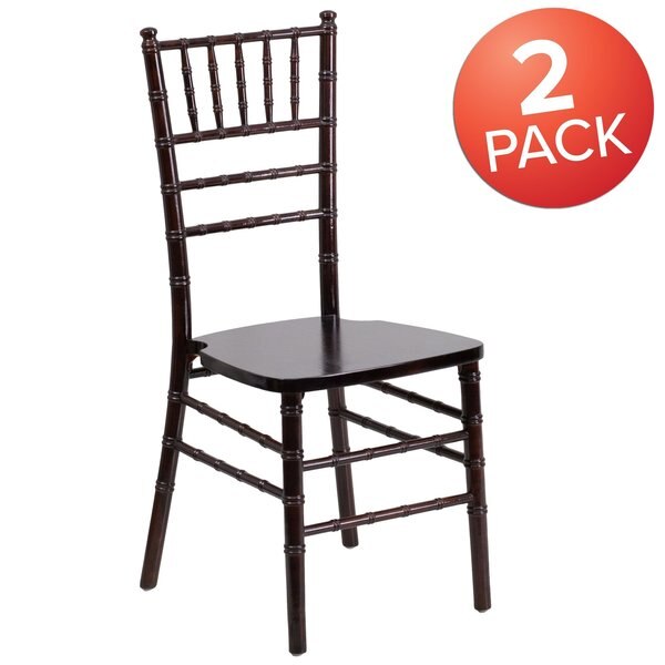 HERCULES Series Walnut Wood Chiavari Chair