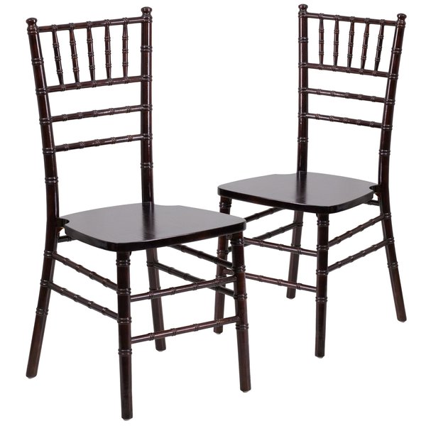 HERCULES Series Walnut Wood Chiavari Chair