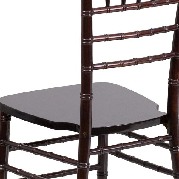 HERCULES Series Walnut Wood Chiavari Chair
