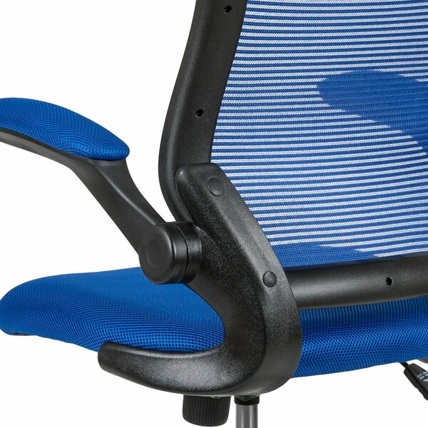 Drafting Chair, Mesh, Blue