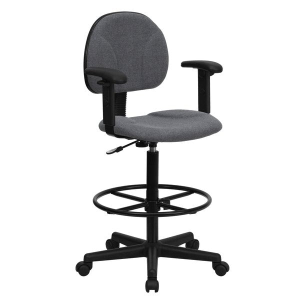 Fabric, Adjustable Padded, Gray