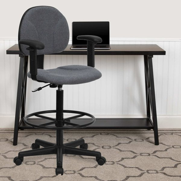 Fabric, Adjustable Padded, Gray