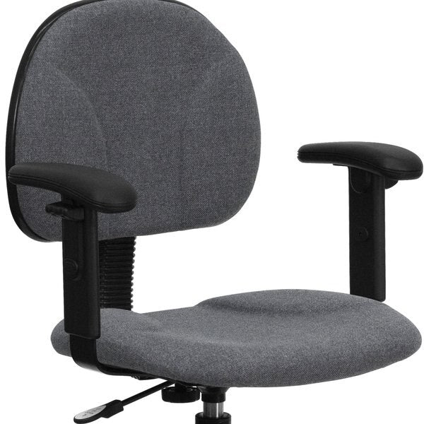 Fabric, Adjustable Padded, Gray