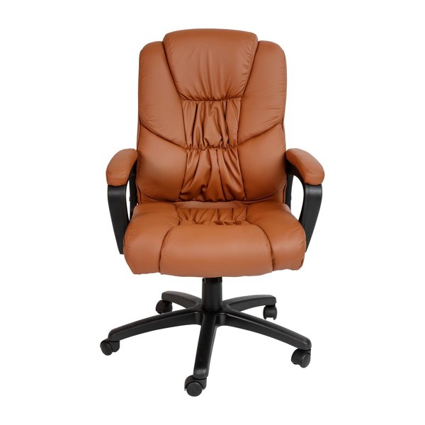 400 lb. Big & Tall Brown LeatherSoft Office Chair