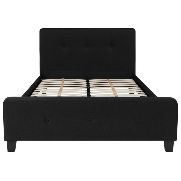 Platform Bed, Tribeca, Full, Black