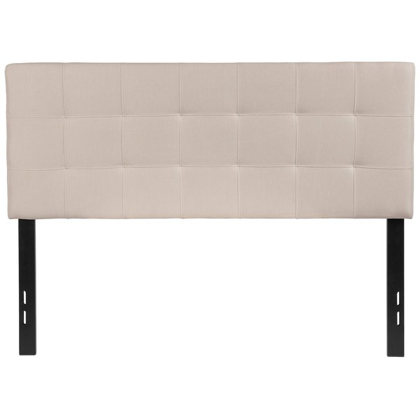 Full Bedford, Headboard, Beige Fabric