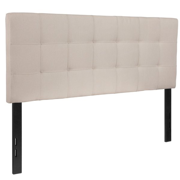 Full Bedford, Headboard, Beige Fabric