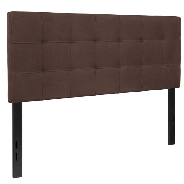 Full Bedford, Headboard, Brown Fabric