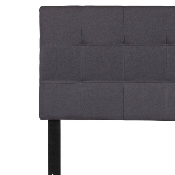 Full Bedford, Headboard, Gray Fabric