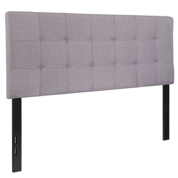 Full Bedford, Headboard, Gray Fabric