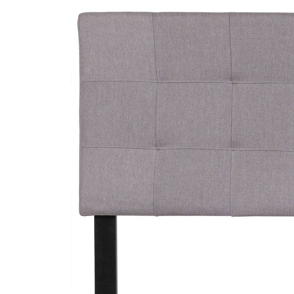 Full Bedford, Headboard, Gray Fabric