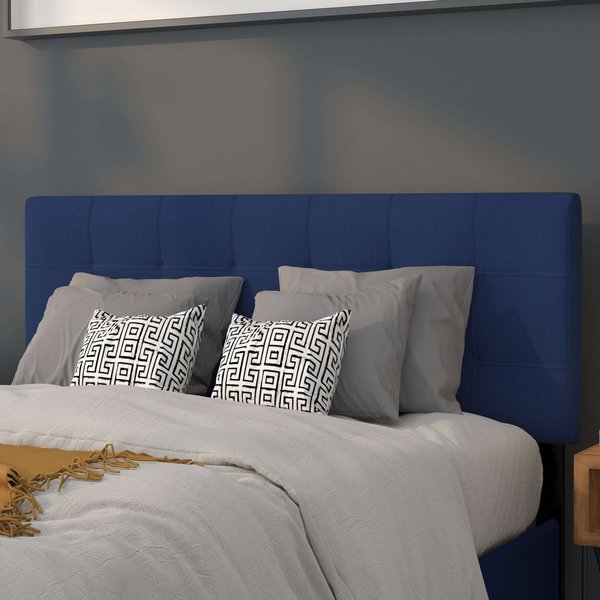 Full Bedford, Headboard, Navy Fabric