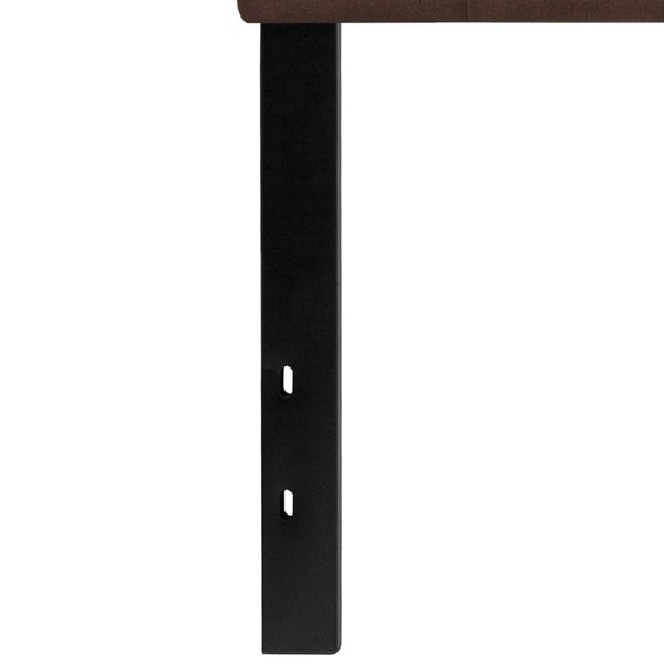 Bedford Headboard, Queen, Brown Fabric