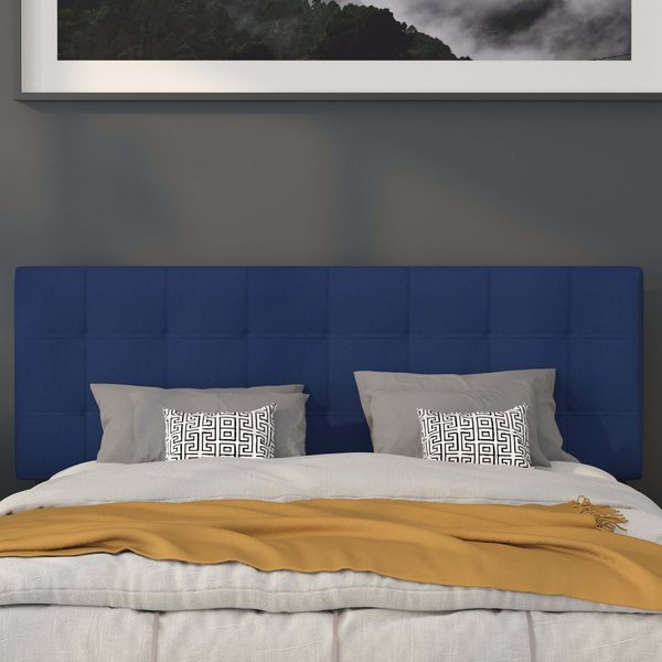 Bedford Headboard, Queen, Navy Fabric
