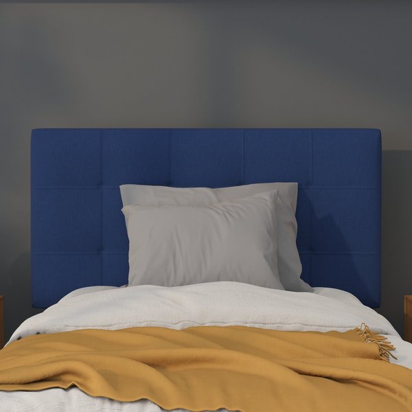 Bedford Headboard, Twin Size, Navy Fabric