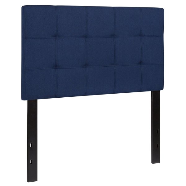 Bedford Headboard, Twin Size, Navy Fabric
