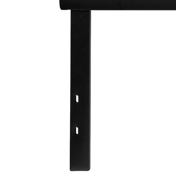 King Size, Headboard, Black Vinyl