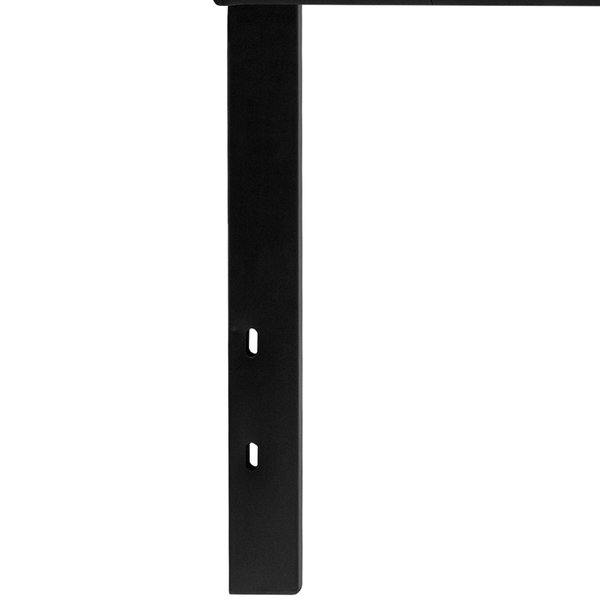 Headboard, Queen Size, Black Vinyl