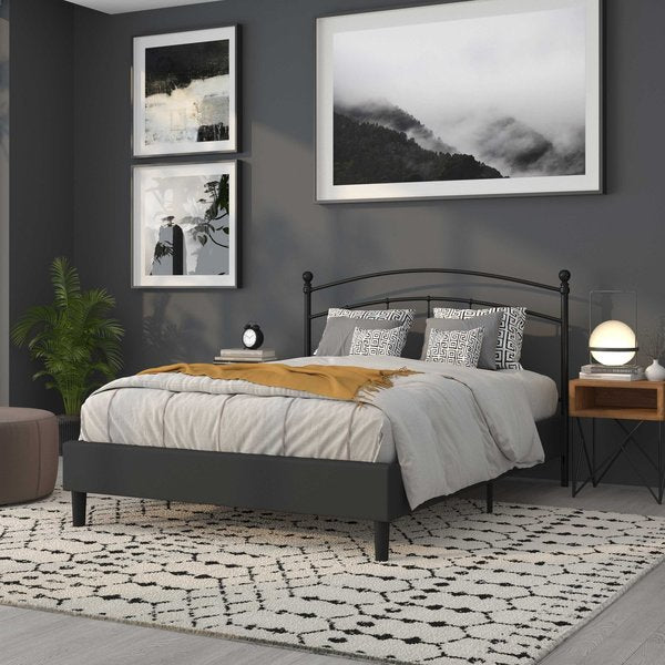 Queen Size, Headboard, Decorative Metal