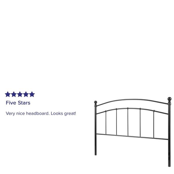 Queen Size, Headboard, Decorative Metal