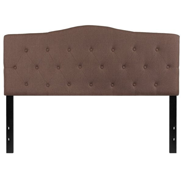 Cambridge Headboard, Queen, Camel Fabric