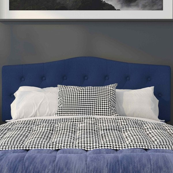 Cambridge Headboard, Queen, Navy Fabric