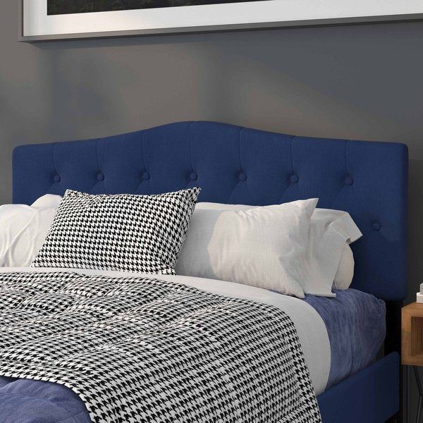 Cambridge Headboard, Queen, Navy Fabric