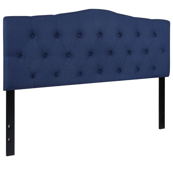 Cambridge Headboard, Queen, Navy Fabric