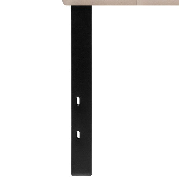Cambridge Headboard, Twin Size, Beige Fbrc