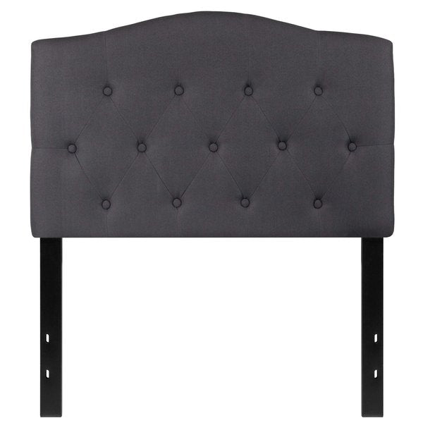 Cambridge Headboard, Twin Size, Gray Fbrc