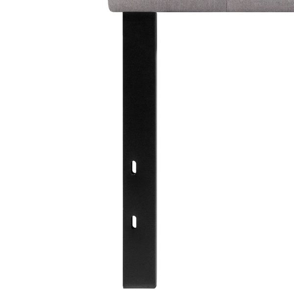 Cambridge Headboard, Twin Size, Gray Fbrc