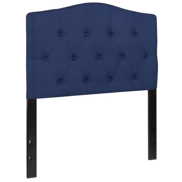 Cambridge Headboard, Twin Size, Navy Fbrc