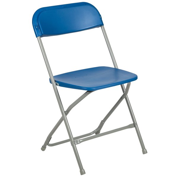 Folding Chair - Blue Plastic - Event Chair